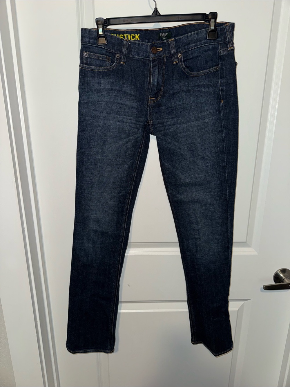J. Crew Dark Blue Straight-Leg Women’s Jeans